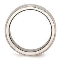 Stainless Steel Polished Grooved Ring ,
