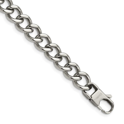 Stainless Steel Polished 8.5in Bracelet ,