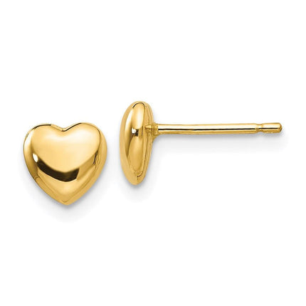 14K Heart Ear ,