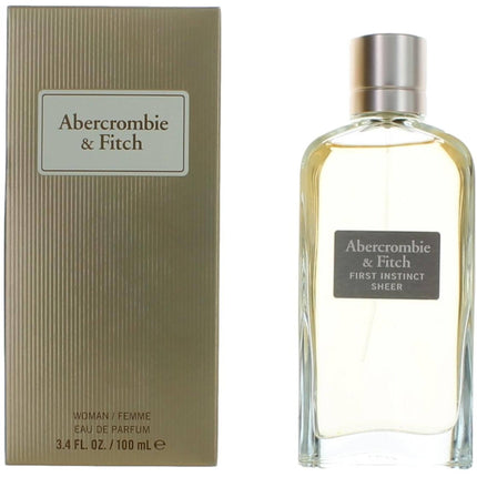 Abercrombie & Fitch Women's Eau De Parfum Spray - First Instinct Sheer Scent, 3.4 oz ,