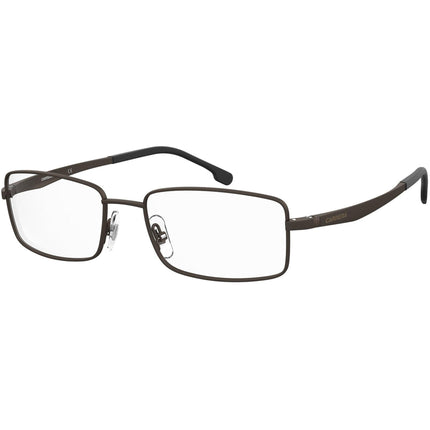Carrera Men's Eyeglasses - Full Rim Brown Rectangular Frame | CARRERA 8855 009Q 00 ,