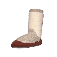 Acorn Kid's Slouch Boot Slippers - Comfort Buff Popcorn, K1/2 | A18703ACC1-2 ,