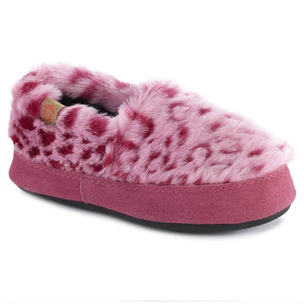 Acorn Kids' Moccasins Slipperss - Pink Ocelot, K8/9 | A10089BTJ8-9 ,