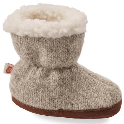 Acorn Kids' Slippers - Easy Bootie, Grey Ragg Wool, TXL | A10157ACKTXL ,