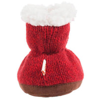 Acorn Kids' Slippers - Easy Bootie, Red Ragg Wool, TXL | A10157BFPTXL ,