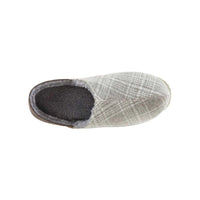 Acorn Men's Slippers - Parker Algae Sole Grey Plaid Flannel, Medium | A20158GPLMM ,