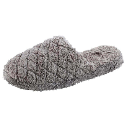 Acorn Women's Clog Slippers - Spa Quilted Skid Resistant, Grey, Large | A20123GRYWL ,