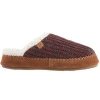 Acorn Women’s Clog - Sustainable Camden Garnet Wool Comfort, Medium | A20136GARWM ,