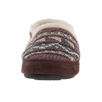 Acorn Women's Moc Slippers - Knit Uppers Cozy, Nordic Brown, Small | A18605NORWS ,