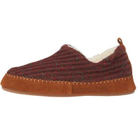 Acorn Women’s Moc Slippers - Sustainable Camden Garnet Wool, Small | A19019GARWS ,