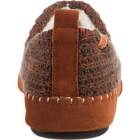 Acorn Women’s Moc Slippers - Sustainable Camden Walnut Wool, Medium | A19019WALWM ,