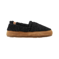 Acorn Women's Moccasin Slipper - Ela Fleece Lining, Black, Small | A21206BLKWS ,