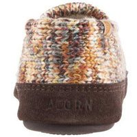 Acorn Women’s Moccasins - Textured Cozy, Sunset Cable Knit, X-Large | A10080SCKWXL ,