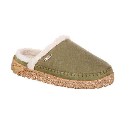 Acorn Women’s Rockland Clog - Recycled Felt Vamp, Olive Coast, Size 10 | A22701OLVW10 ,
