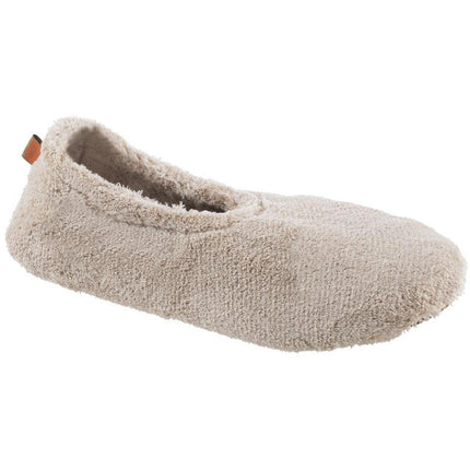 Acorn Women's Slipper - Ballerina Design Spa Travel, Taupe, Medium | A20124TAUWM ,