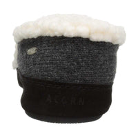 Acorn Women's Slipper - Moc Ragg Wool Dark Charcoal Heather | A10153 ,