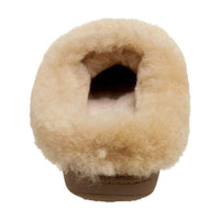 Acorn Women's Slipper - Shearling Ewe Collar Sheepskin Walnut | A10879 ,