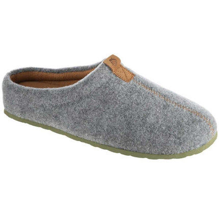 Acorn Women’s Slippers - Algae Infused Wool Comfort Ash Wool, X-Large | A19022ASHWXL ,