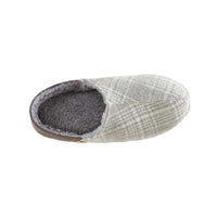 Acorn Women's Slippers - Parker Comfort Grey Plaid Flannel, Small | A20153GPLWS ,