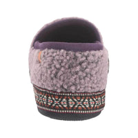 Acorn Women's Slippers - Woven Trim Moccasins, Iris, M | A19011IRSWM ,