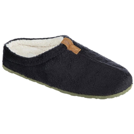 Acorn Women's Spa Slipper - Algae-Infused EVA footbed, Black - Size S | A20155BLKWS ,
