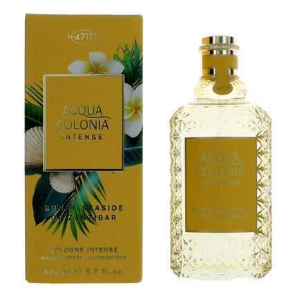 Acqua Colonia Intense Sunny Seaside of Zanzibar by 4711, 5.7 oz Cologne Intense Spray Unisex ,