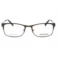 Adensco Men's Eyeglasses - Full Rim Matte Dark Ruthenium Plastic | AD 125 0R80 00 ,