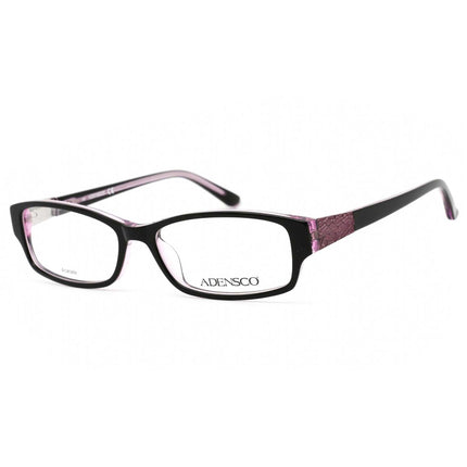 Adensco Women's Eyeglasses - Black Plum Full Rim Rectangular Frame | Jan 0JJT 00 ,