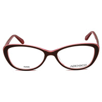 Adensco Women's Eyeglasses - Brown Pink Full Rim Plastic Frame | Ad 220 0DQ2 00 ,
