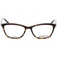 Adensco Women's Eyeglasses - Burgundy Havana Plastic Full Rim Frame | Ad 216 0YDC 00 ,