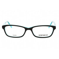 Adensco Women's Eyeglasses - Full Rim Black Turquoise Plastic Frame | Amanda 0DB5 00 ,