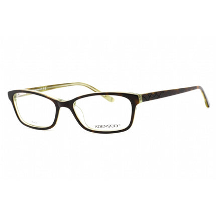 Adensco Women's Eyeglasses - Full Rim Havana Lime Plastic Frame | Amanda 0JB2 00 ,