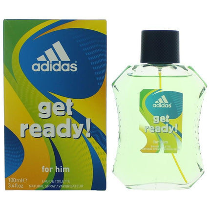 Adidas Get Ready by Adidas, 3.4 oz Eau De Toilette Spray for Men ,