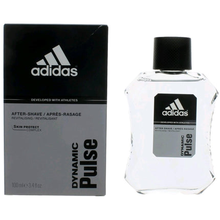 Adidas Men's After Shave - Dynamic Pulse with Aromatic Fruity Fragrance, 3.4 oz ,