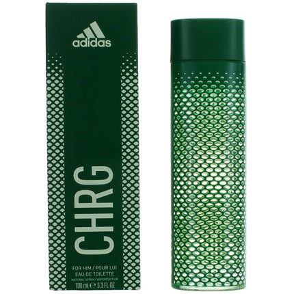 Adidas Men's Eau De Toilette Spray - Sport Chrg for Lasting Impression, 3.3 oz ,