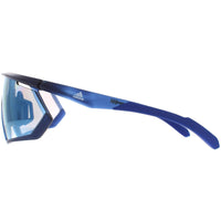 Adidas Men's Sunglasses - Matte Blue Plastic Frame Blue Lens | ADIDAS SP0001 91V ,