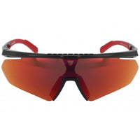 Adidas Men's Sunglasses - Shiny Black Frame Roviex Mirrored Lens | ADIDAS SP0027 01L ,