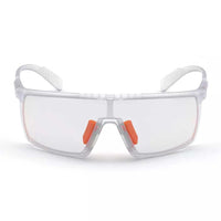 Adidas Unisex Sunglasses - Crystal Frame Smoke Mirrored Lens | ADIDAS SP0004 26C ,