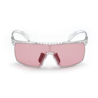 Adidas Unisex Sunglasses - Crystal Full Rim Frame Bordeaux Lens | ADIDAS SP0004 27S ,