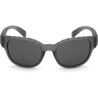 Adidas Unisex Sunglasses - Grey Plastic Full Rim Frame Smoke Lens | ADIDAS SP0009 20A ,
