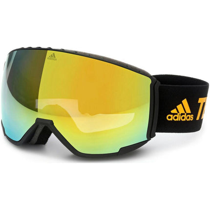 Adidas Unisex Sunglasses - Matte Black Frame Roviex Mirror Lens | ADIDAS SP0039 02L ,