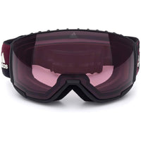 Adidas Unisex Sunglasses - Matte Black Plastic Frame Bordeaux Lens | ADIDAS SP0039 02S ,