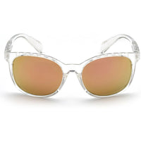 Adidas Unisex Sunglasses - Oval Full Rim Frame Brown Mirrored Lens | ADIDAS SP0011 26G ,