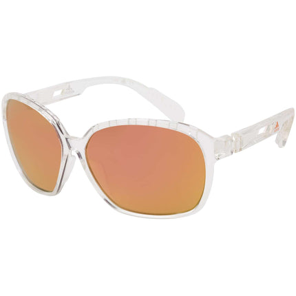 Adidas Women's Sunglasses - Crystal Full Rim Frame Brown Lens | ADIDAS SP0013 26G ,