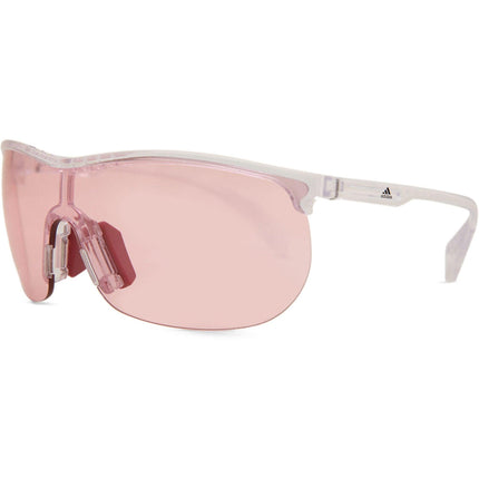 Adidas Women's Sunglasses - Crystal Half Rim Frame Bordeaux Lens | ADIDAS SP0003 27S ,