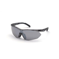 Adidas Women's Sunglasses - Grey Shield Frame Smoke Mirror Lens | ADIDAS SP0016 20C ,