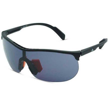 Adidas Women's Sunglasses - Half Rim Plastic Frame Smoke Lens | ADIDAS SP0003 02A ,
