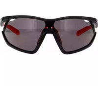 Adidas Women's Sunglasses - Matte Black Shield Frame Smoke Lens | ADIDAS SP0002 02A ,
