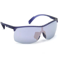 Adidas Women's Sunglasses - Matte Violet Half Rim Shield Frame | ADIDAS SP0003 82Z ,