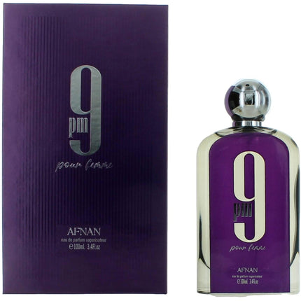 Afnan Women's Eau De Parfum Spray - 9 AM Captivating Aroma Exquisite, 3.4 oz ,